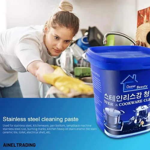 Multi-Purpose Cleaning Paste Steel Cleaner Home Kitchen