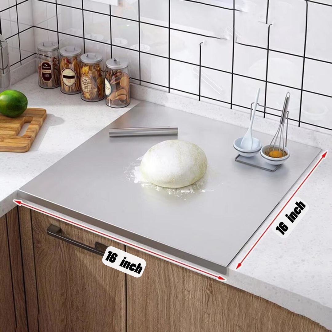 ( ১৬ইঞ্চি লম্বা ১৬ ইঞ্চি চওড়া )Stainless Steel Cutting Board
