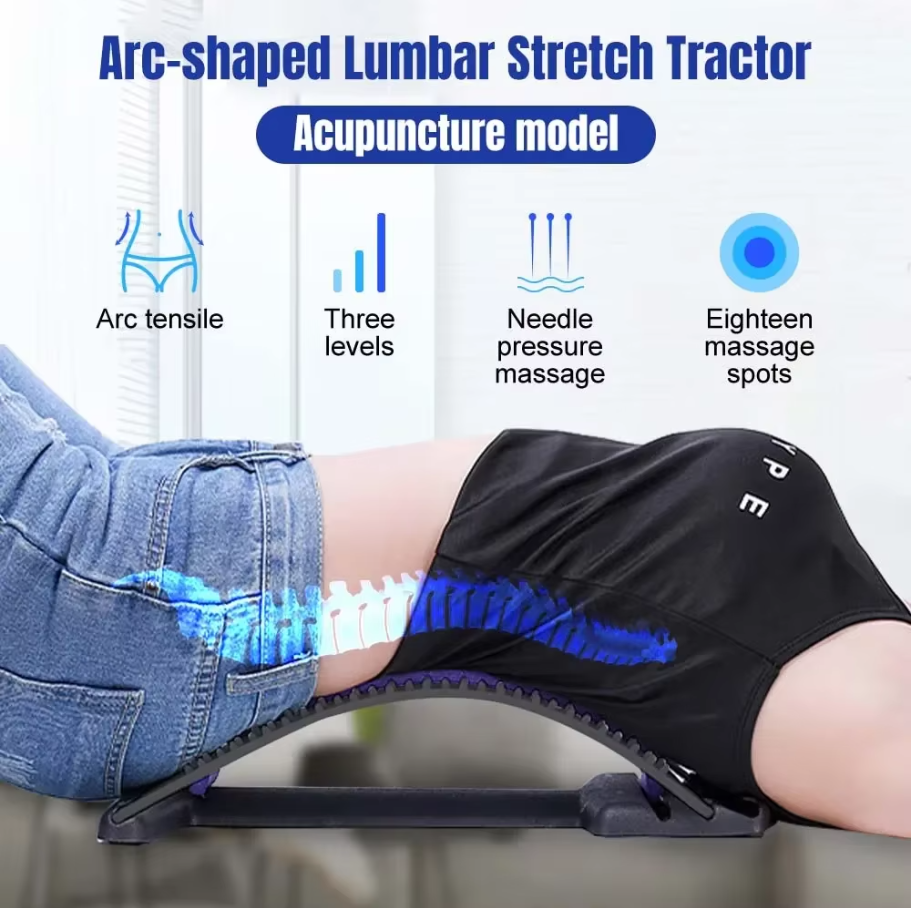 (পিঠ, কোমর এবং ঘাড়ের ব্যথা) Multi-Level Adjustable Back Massager