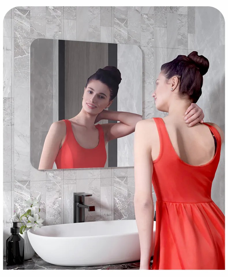 ( SQUARE )Arcylic Mirror Stickers 27*42CM Wall Stickers