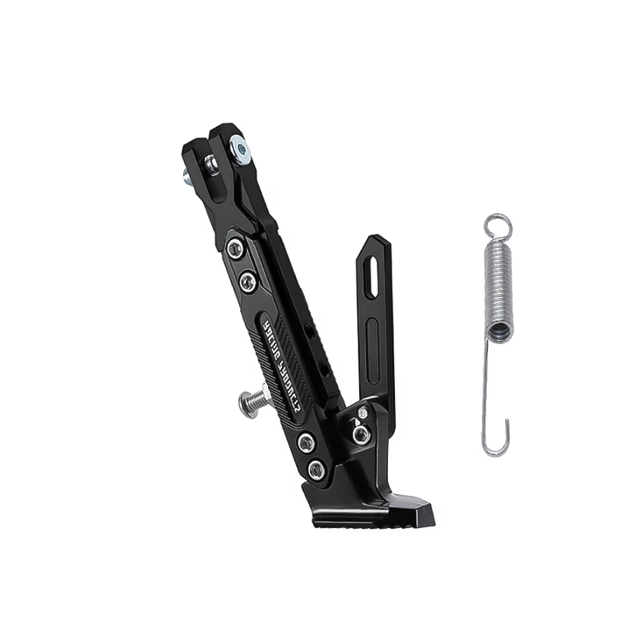 ( ব্ল্যাক কালার ) Aluminium Side Stand For Motorcycles