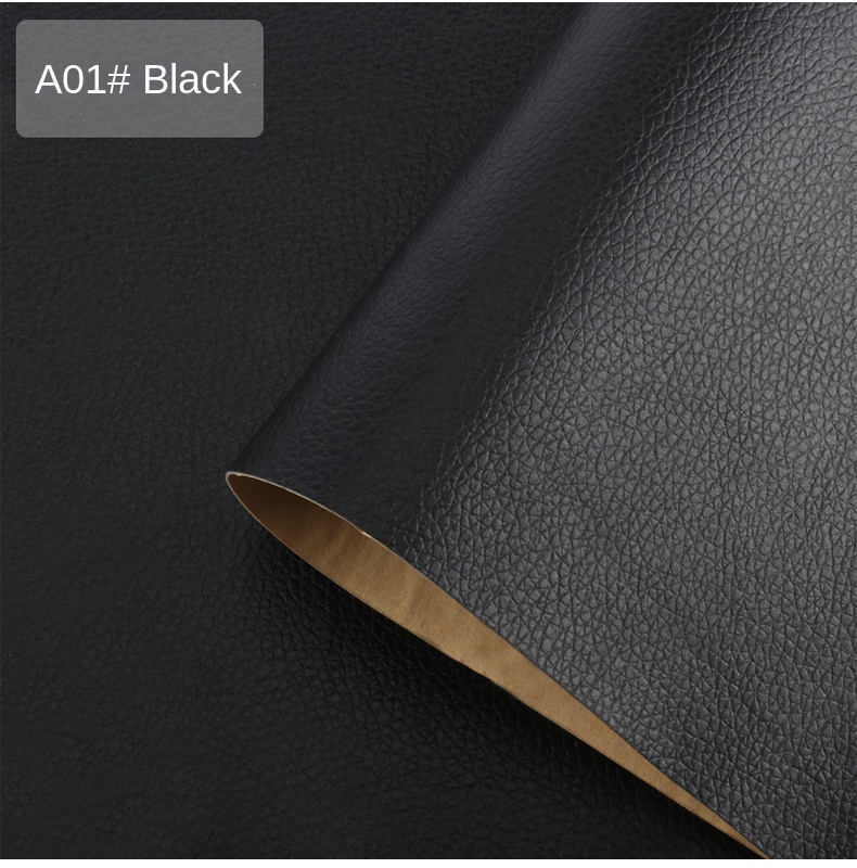 ( কালো - লম্বা ৪.৫০ফুট -চওড়া ২.৩০ফুট ) Self-adhesive Leather Stickers Patch