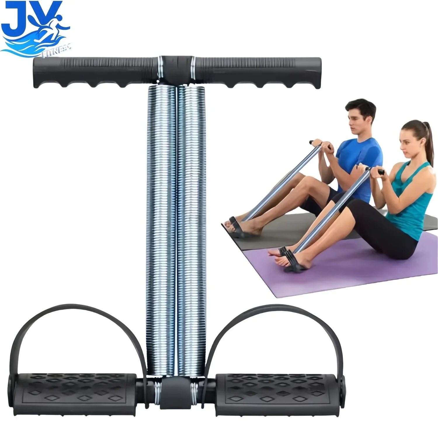 Double spring tummy trimmer-1pcs