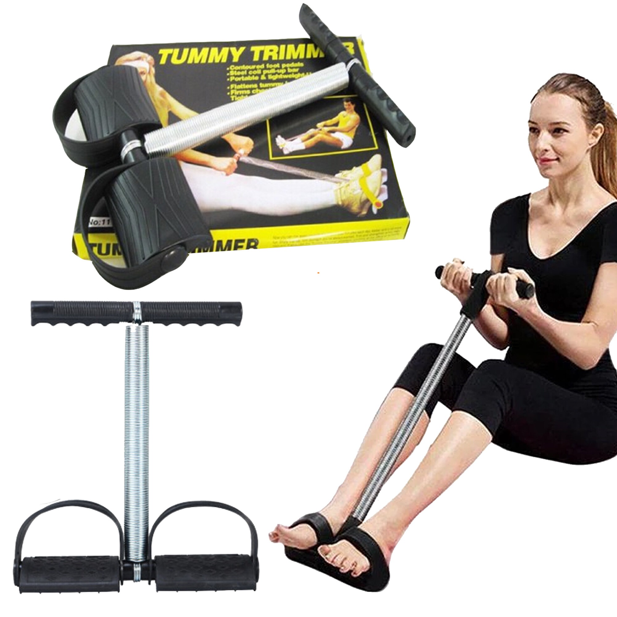 Single spring tummy trimmer-1pcs
