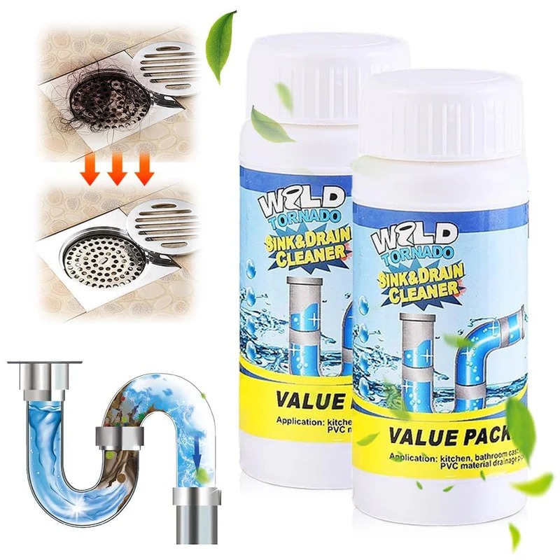 Powerful Sink & Drain Cleaner-2 pcs