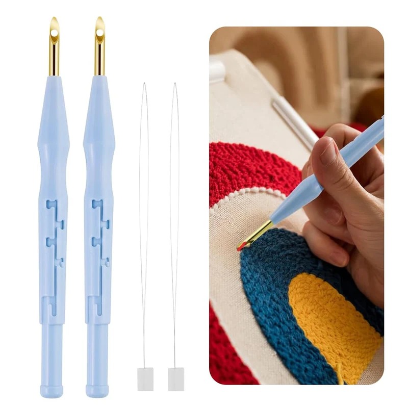Embroidery Punch Needle Pen-2pcs